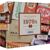 GIBSONS Puzzle Sladké vzpomínky 70.léta 500 dílků