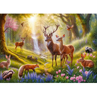 CHERRY PAZZI Puzzle Srdce lesa 500 dílků