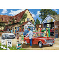 GIBSONS Puzzle Výlet s rodinou 4x500 dílků