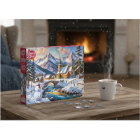 CHERRY PAZZI Puzzle Zimní země zázraků 1000 dílků