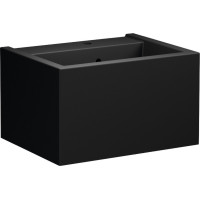 Kerasan KANAAL keramické umyvadlo 60x46, 5cm, černá mat 574031