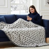 Deka WINTER SHERPA - 150x200 cm - šedá/grafit