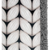 Deka WINTER SHERPA - 150x200 cm - šedá/grafit