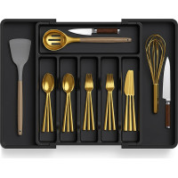 Příborník s nastavitelnou šířkou GARFO - černý