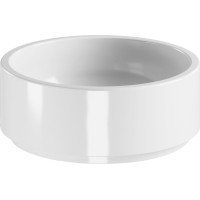 Kerasan OKE keramické umyvadlo na desku, Ø 40cm, bílá 554101