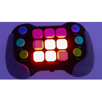 Elektronická arkádová antistresová světelná konzole - černá