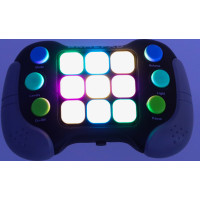 Elektronická arkádová antistresová světelná konzole - černá