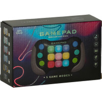 Elektronická arkádová antistresová světelná konzole - černá