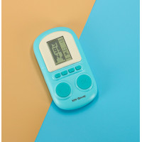 Přenosná elektronická arkádová herní konzole - modrá