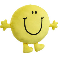Rainbow Mr. Men Mr. Happy Velký polštář