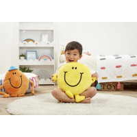 Rainbow Mr. Men Mr. Happy Velký polštář