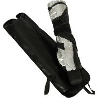 Sluneční clona na čelní sklo auta - deštník - 65x110 cm