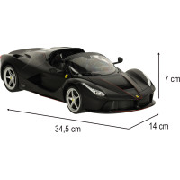 RC auto 1:14 Ferrari LaFerrari Aperta - černé