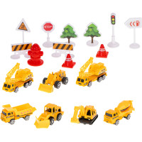 Letadlo Transportér + 6 stavebních vozidel