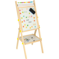 Oboustranná magnetická tabule s doplňky - 38x37x90 cm