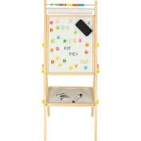 Oboustranná magnetická tabule s doplňky - 38x37x90 cm