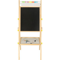 Oboustranná magnetická tabule s doplňky - 38x37x90 cm