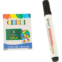 Oboustranná magnetická tabule s doplňky - 38x37x90 cm