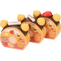 Narozeninový dort a sladkosti 75 prvků - modrá