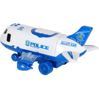 Transportní letadlo + 3 policejní vozidla