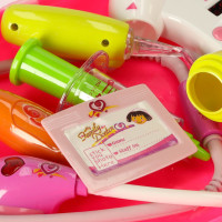 Doktorská sada v kufříku DOCTOR - světle růžová