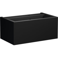 Kerasan KANAAL keramické umyvadlo 80x46, 5cm, černá mat 574131