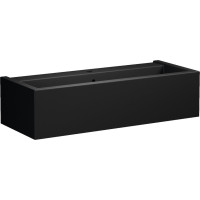 Kerasan KANAAL keramické umyvadlo 100x40cm, černá mat 574331