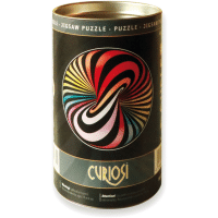 CURIOSI Oboustranné dřevěné puzzle Double: Lolly 88 dílků