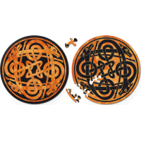 CURIOSI Oboustranné dřevěné puzzle Double: Pes 88 dílků