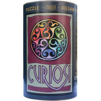 CURIOSI Oboustranné dřevěné puzzle Double: Pupeny 88 dílků