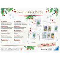 RAVENSBURGER Puzzle Adventní kalendář: Vánoce po celém světě 24x54 dílků