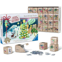 RAVENSBURGER Puzzle Adventní kalendář: Vánoce po celém světě 24x54 dílků