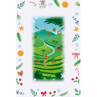 RAVENSBURGER Puzzle Adventní kalendář: Vánoce po celém světě 24x54 dílků