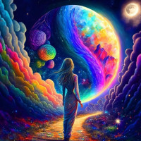 MAGNOLIA Puzzle Astrální návštěva 1023 dílků