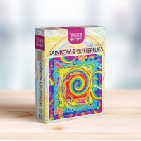YAZZ Puzzle Duha a motýli 1023 dílků
