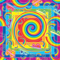 YAZZ Puzzle Duha a motýli 1023 dílků