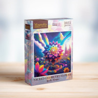 MAGNOLIA Puzzle Květ života 1023 dílků