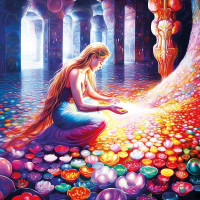 MAGNOLIA Puzzle Květinový oltář 1023 dílků