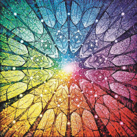 MAGNOLIA Puzzle Mandala života 1023 dílků