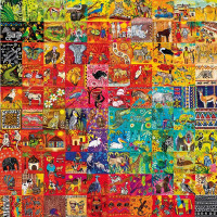 MAGNOLIA Puzzle Sto dlaždic 1023 dílků