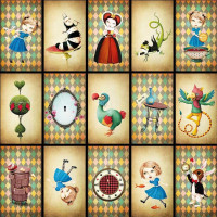 MAGNOLIA Puzzle V říši divů 1023 dílků