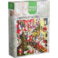 YAZZ Puzzle Vánoční ulice 1023 dílků