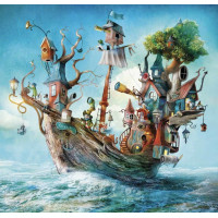 MAGNOLIA Puzzle Vzhůru na cestu! 1023 dílků