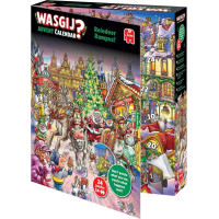 JUMBO Puzzle WASGIJ Adventní kalendář: Splašení sobi! 24x54 dílků