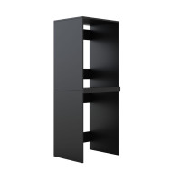 Skříň na pračku a sušičku - černá