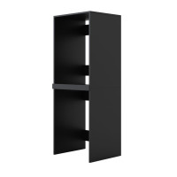 Skříň na pračku a sušičku - černá