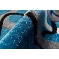 Moderní kusový koberec MATRA modrý 3465A