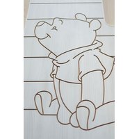 Dětská postel DOMEK Disney - MEDVÍDEK PÚ A TYGŘÍK 160x80 cm