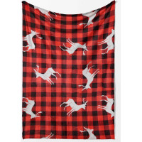 Vánoční sada COZY & NATALE - deka 150x200 cm + polštář Happy Holidays