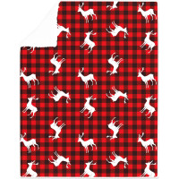 Vánoční sada COZY & NATALE - deka 150x200 cm + polštář Happy Holidays